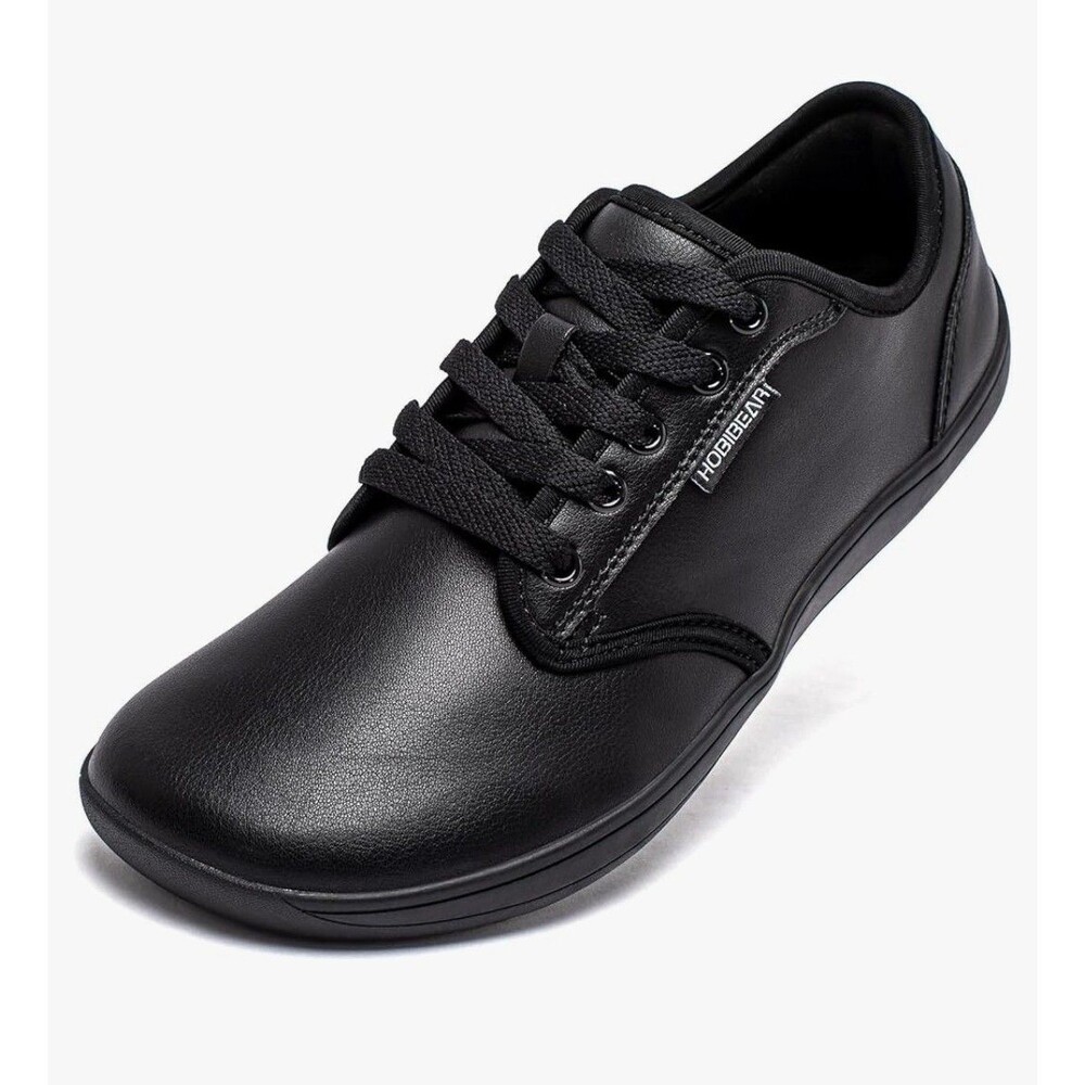 Hobibear Barefoot Minimalist Walking Shoes Unisex Mens 11.5 Black Comfort Travel